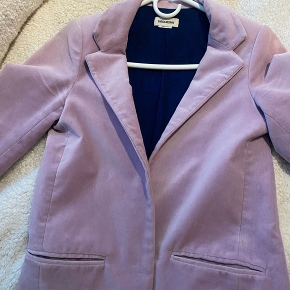 Zadig & Voltaire Jackets & Blazers - Zadig & Voltaire Lavender Blazer